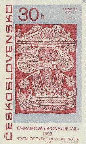 1967 Czechoslovakia Stamp - Postage Stamp Earrings