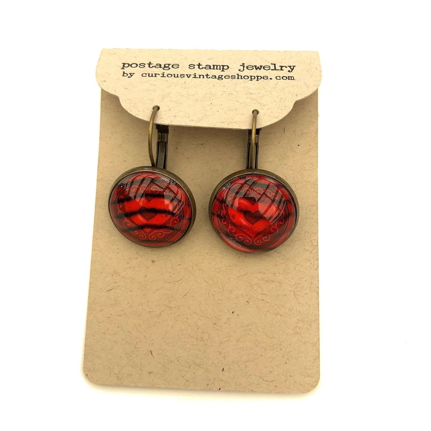 2013 United States - Sealed with Love Stamp - Postage Stamp Earrings