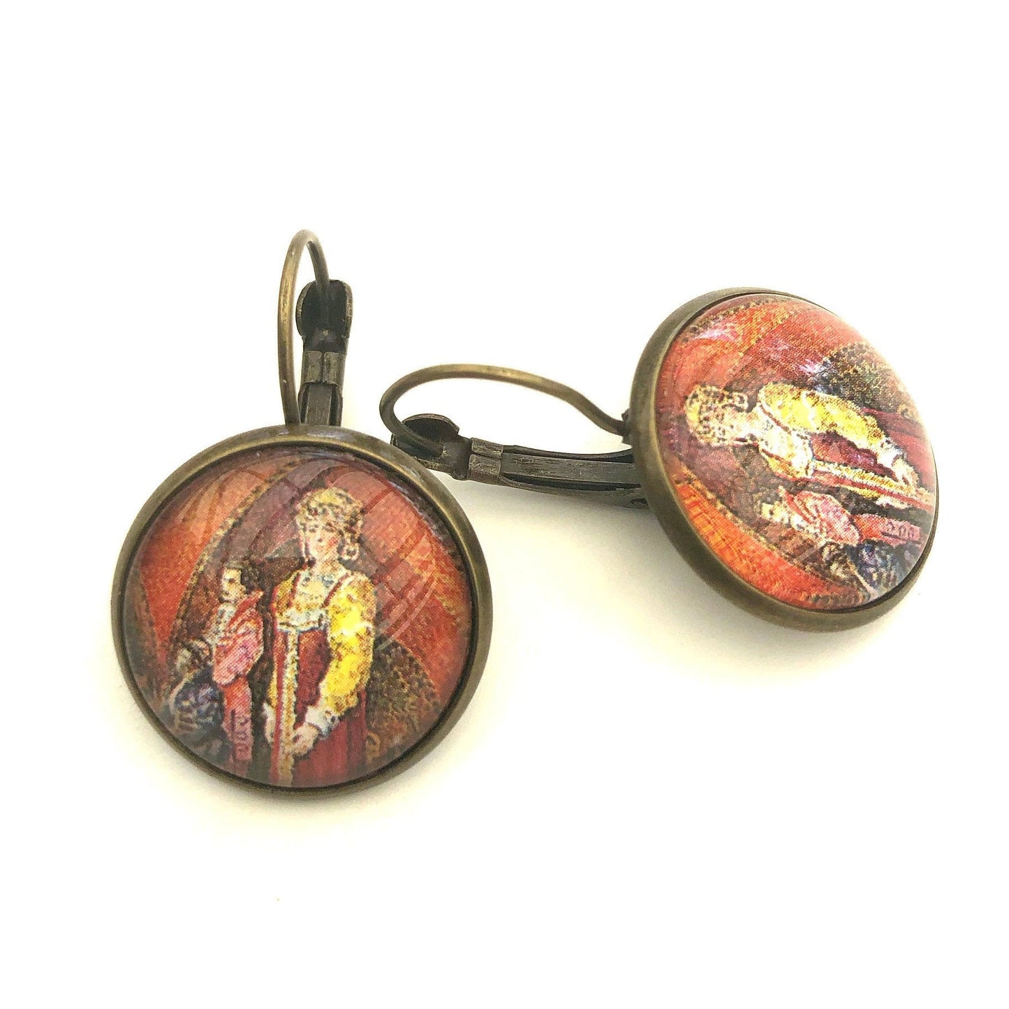 1994 Russia Opera Stamp - Postage Stamp Earrings