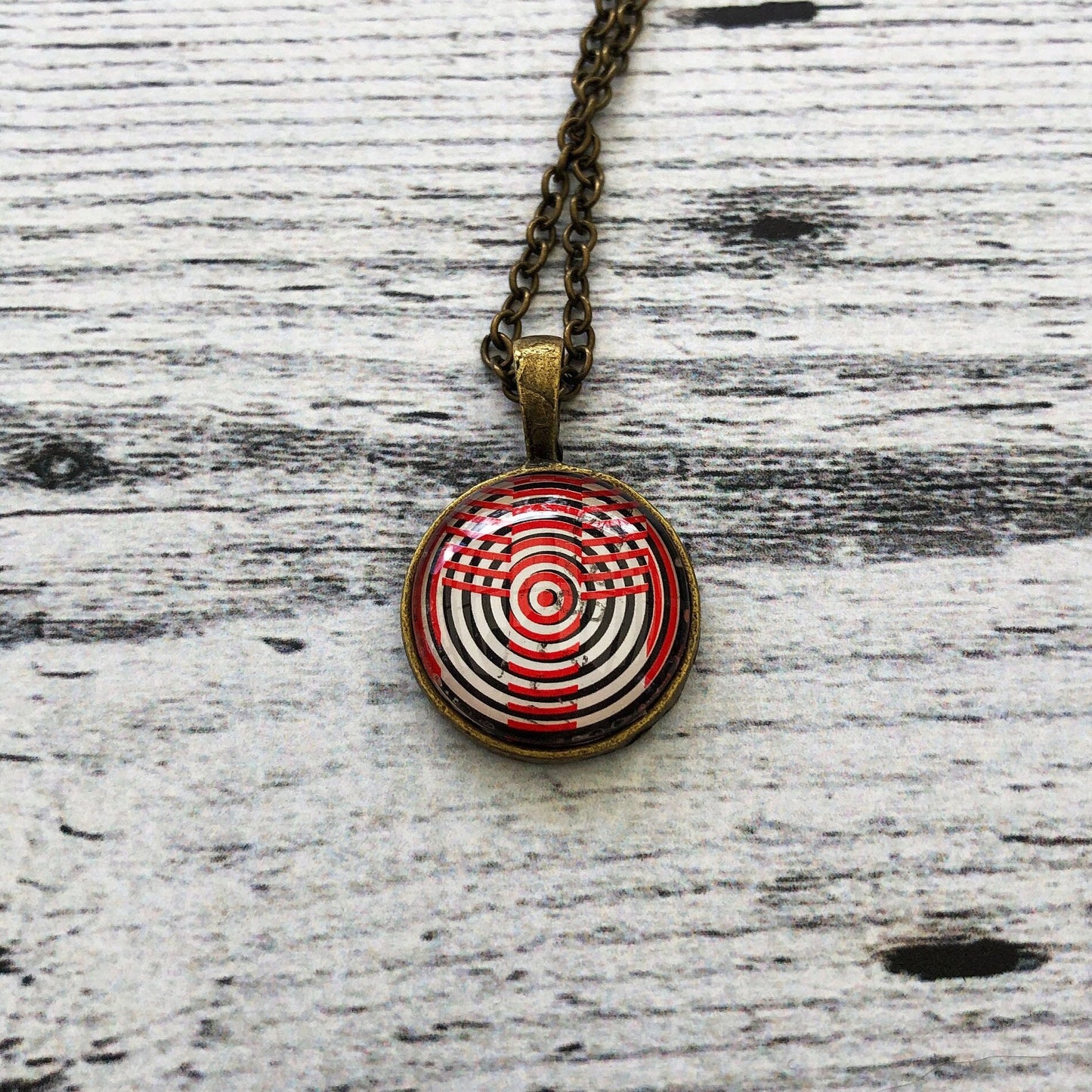 1988 New Zealand Thermal Electricity Stamp - Postage Stamp Necklace