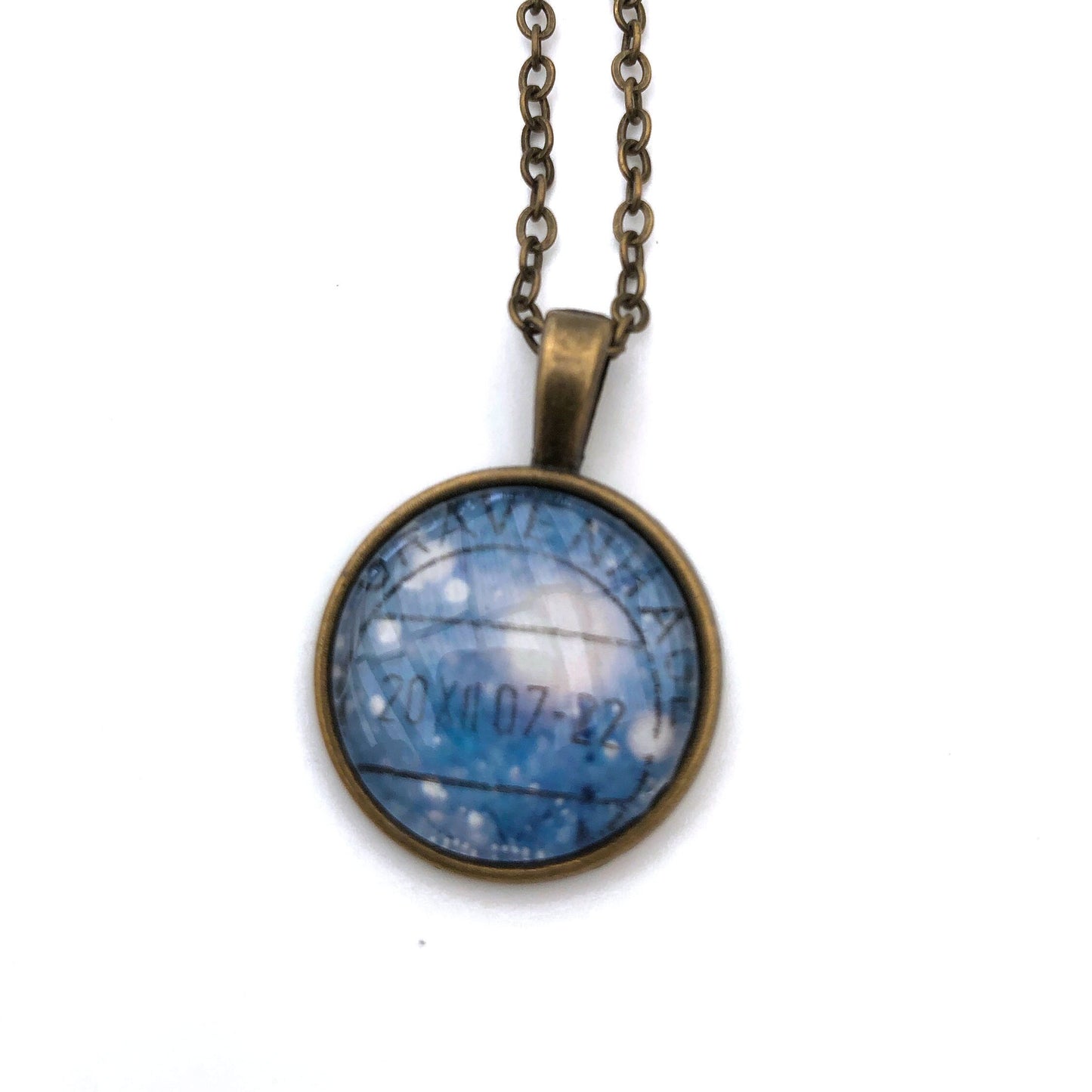2007 Netherlands December Stamp - Postage Stamp Necklace
