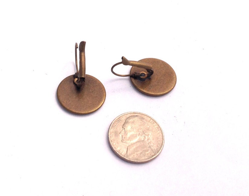 1969 Plant For More Beautiful Cities - Postage Stamp Earrings