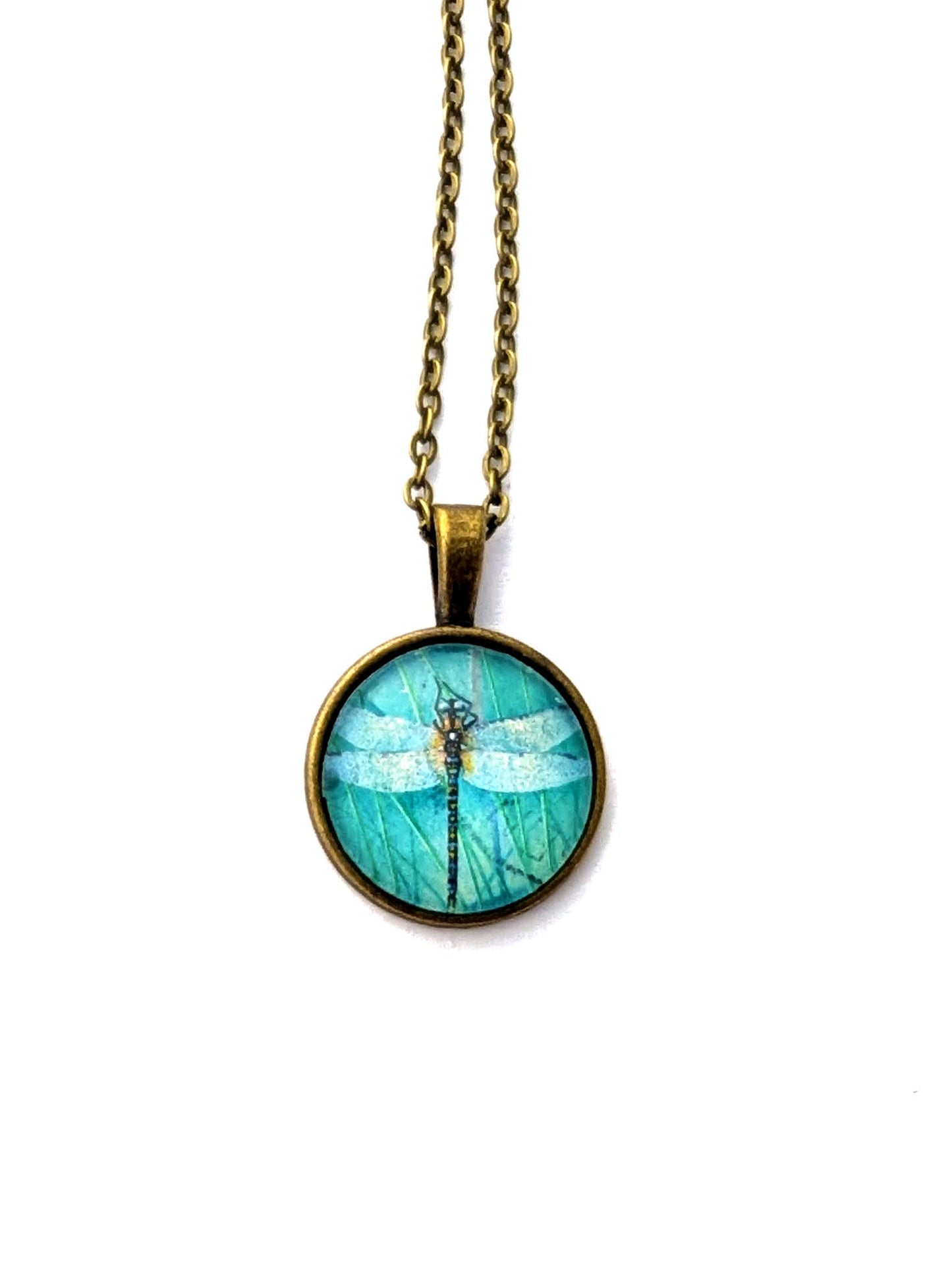 1998 Dragonfly - Norway Stamp - Postage Stamp Necklace