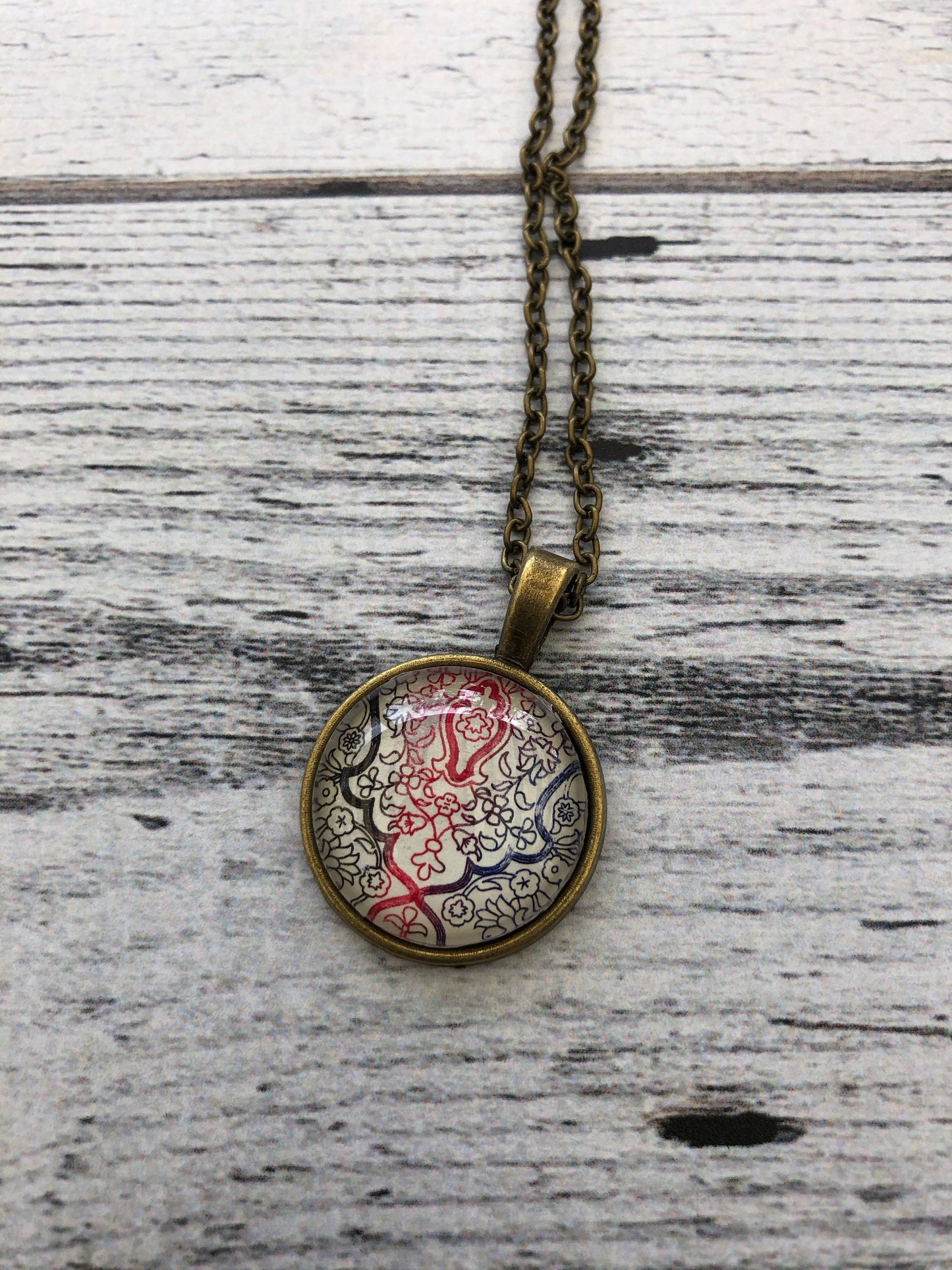 1994 Pakistan Stamp - Postage Stamp Necklace