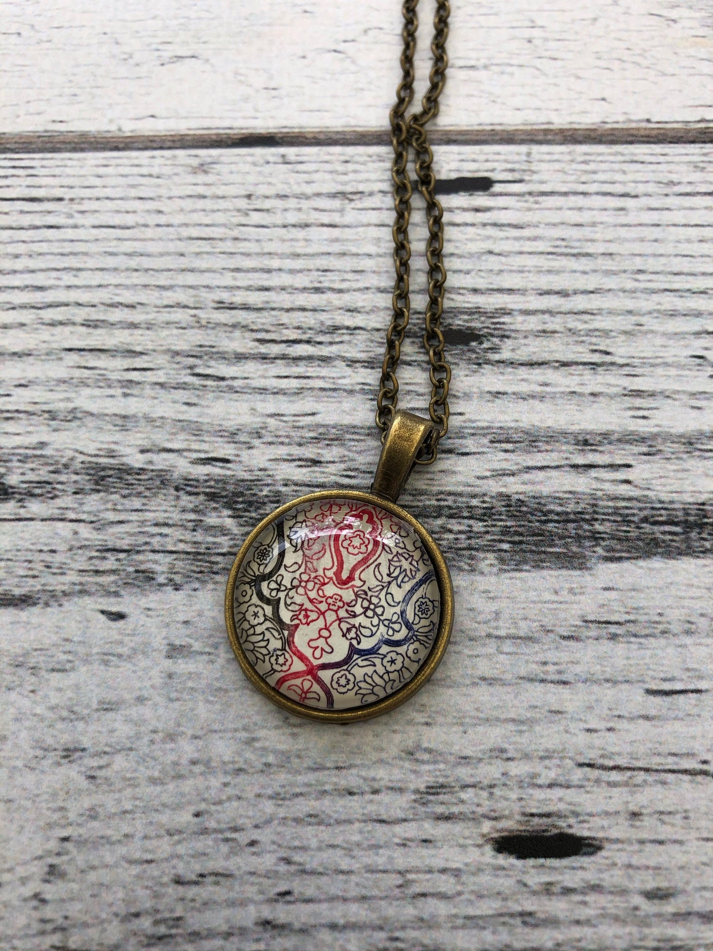1994 Pakistan Stamp - Postage Stamp Necklace