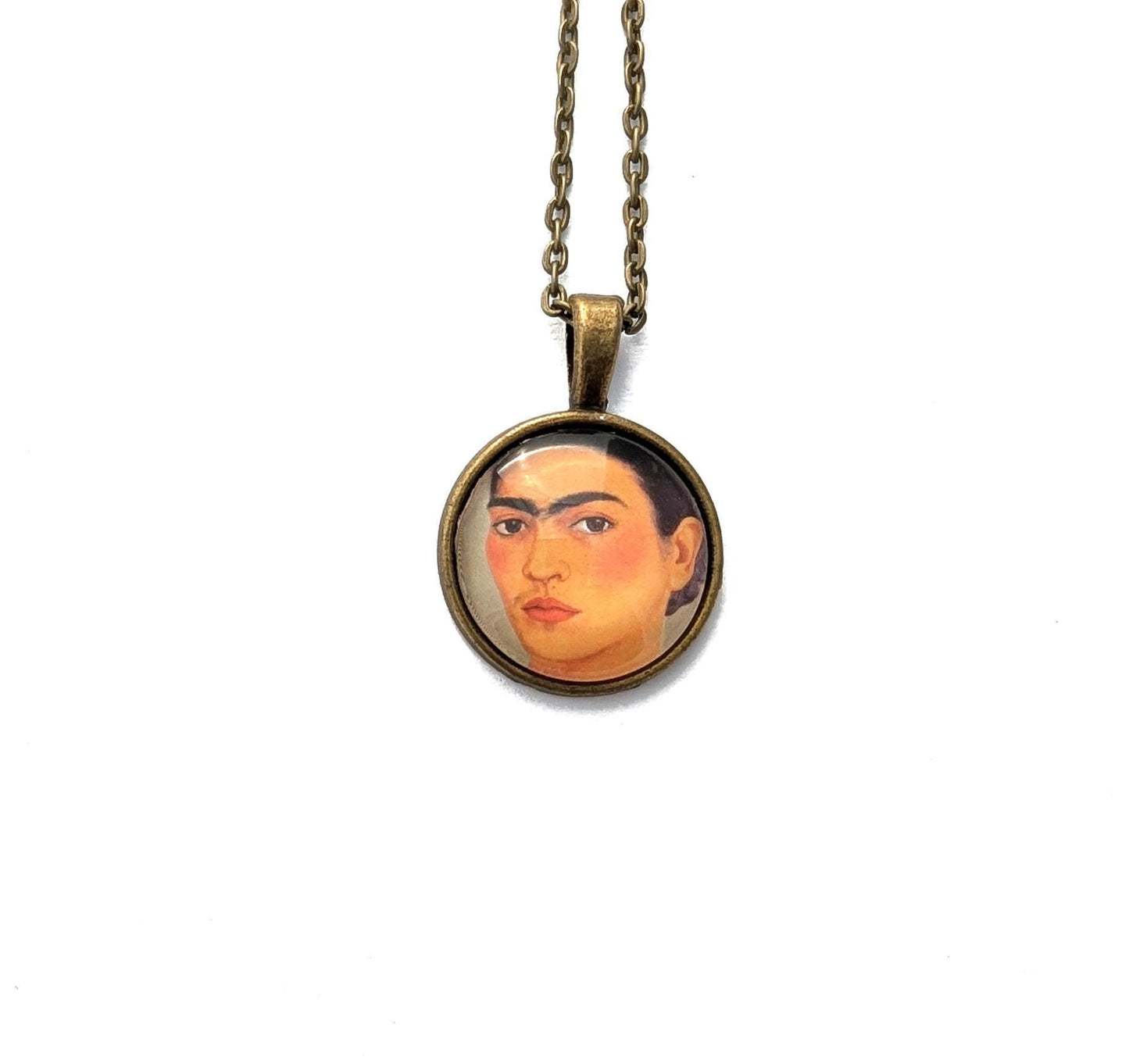 2001 USA Frida Kahlo Stamp - United States Stamp - Postage stamp jewelry - Postage Stamp Necklace