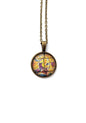 1973 Israel Stamp - Chagall Window - Postage Stamp Necklace
