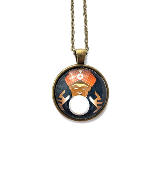 2018 USA The Art of Magic Stamp - Postage Stamp Necklace