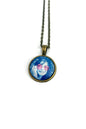 2014 USA Janis Joplin - United States Stamp - Postage Stamp Necklace