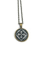 1988 Wrought Iron  - Mexico Postage Stamp - Postage Stamp Necklace
