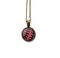 1968 Algerian Stamp - Postage Stamp Necklace