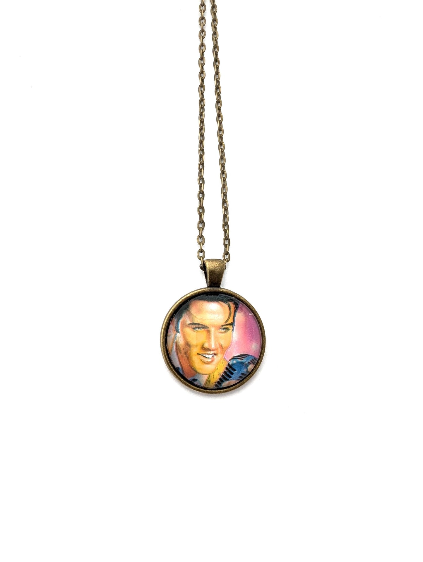 1993 USA Elvis Stamp - Postage Stamp Necklace