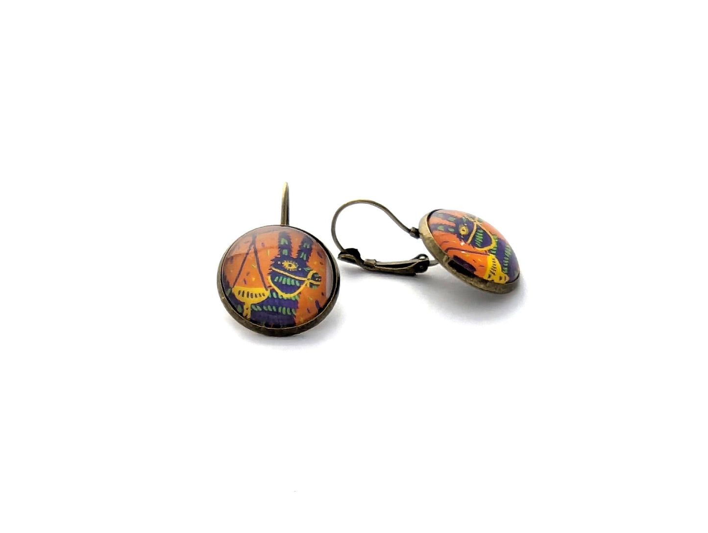 2023 USA Piñata Stamp - Postage Stamp Earrings