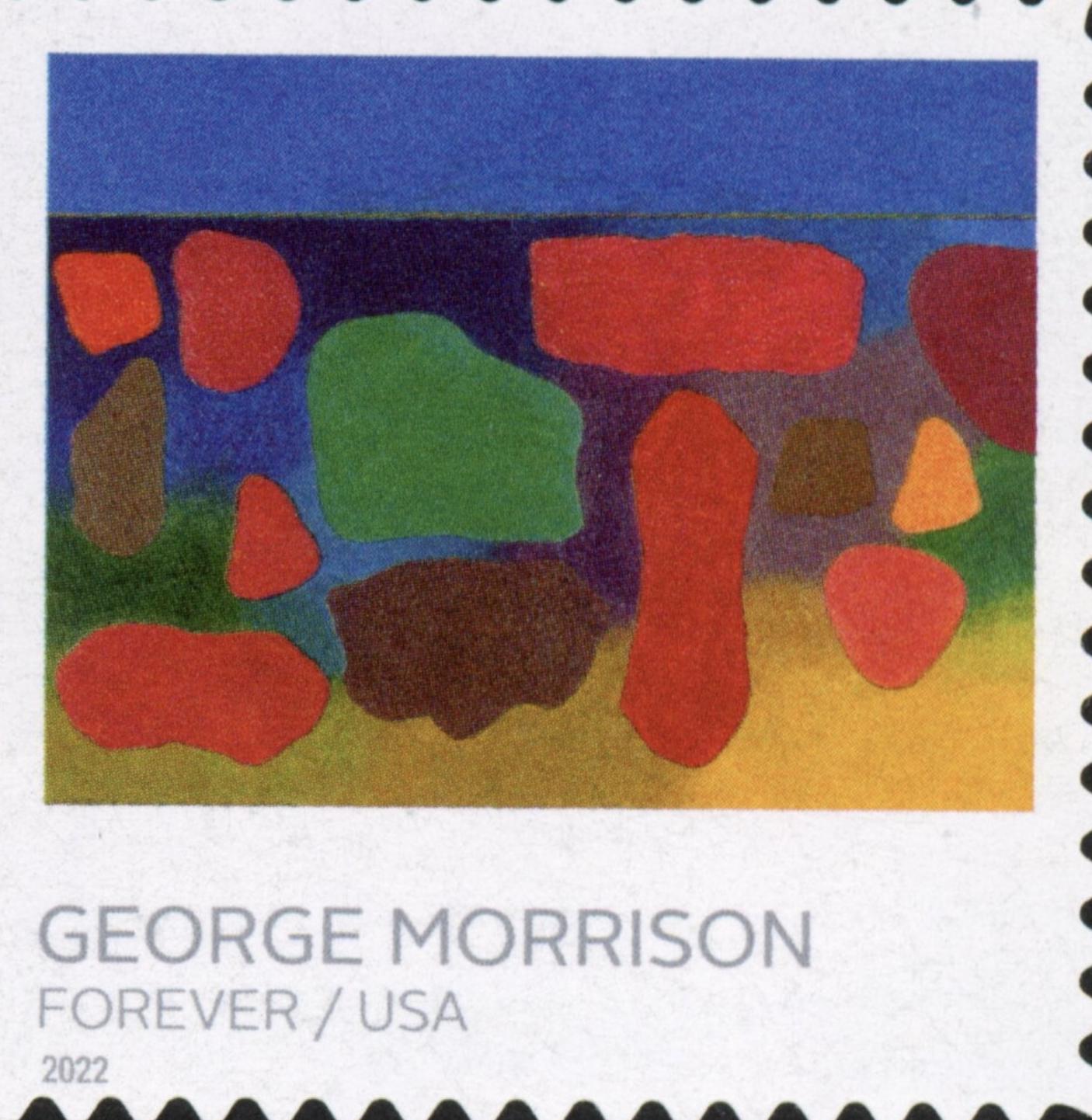 2022 George Morrison Stamp - Postage Stamp Necklace