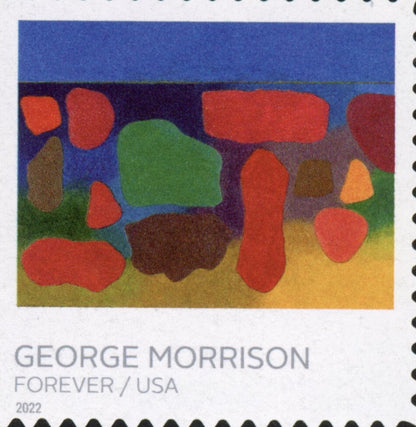 2022 George Morrison Stamp - Postage Stamp Necklace