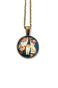 1974 Wizard stamp  - Italy Stamp - Postage Stamp Necklace