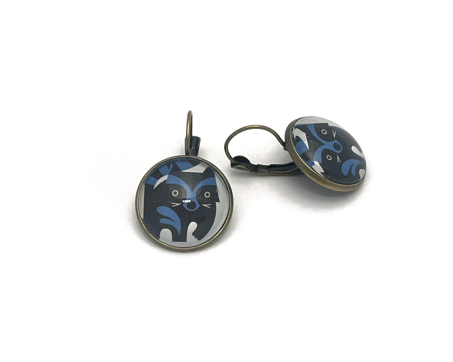 2025 USA Baby Wild Animals Stamp - Postage Stamp Earrings