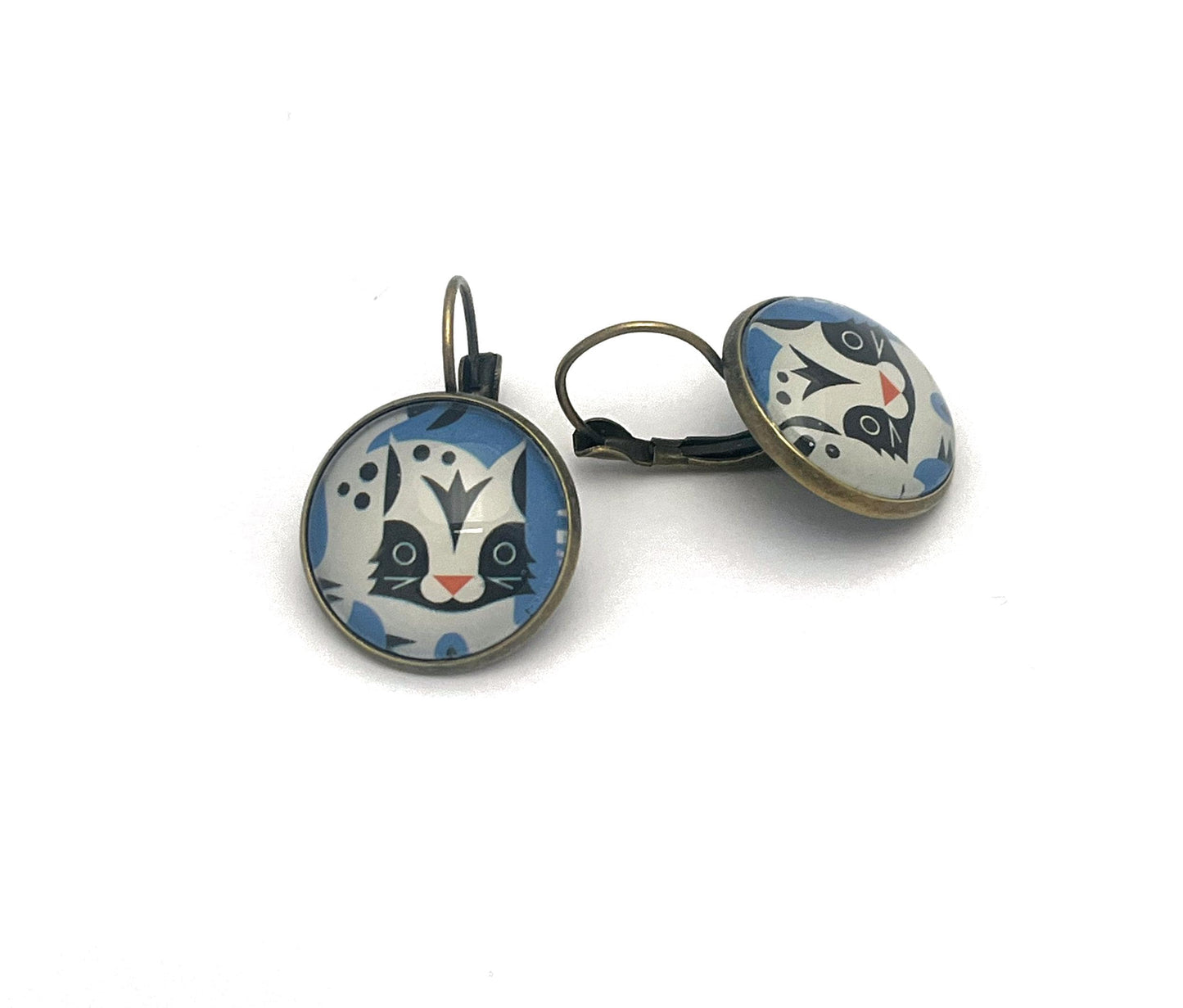 2025 USA Baby Wild Animals Stamp - Postage Stamp Earrings