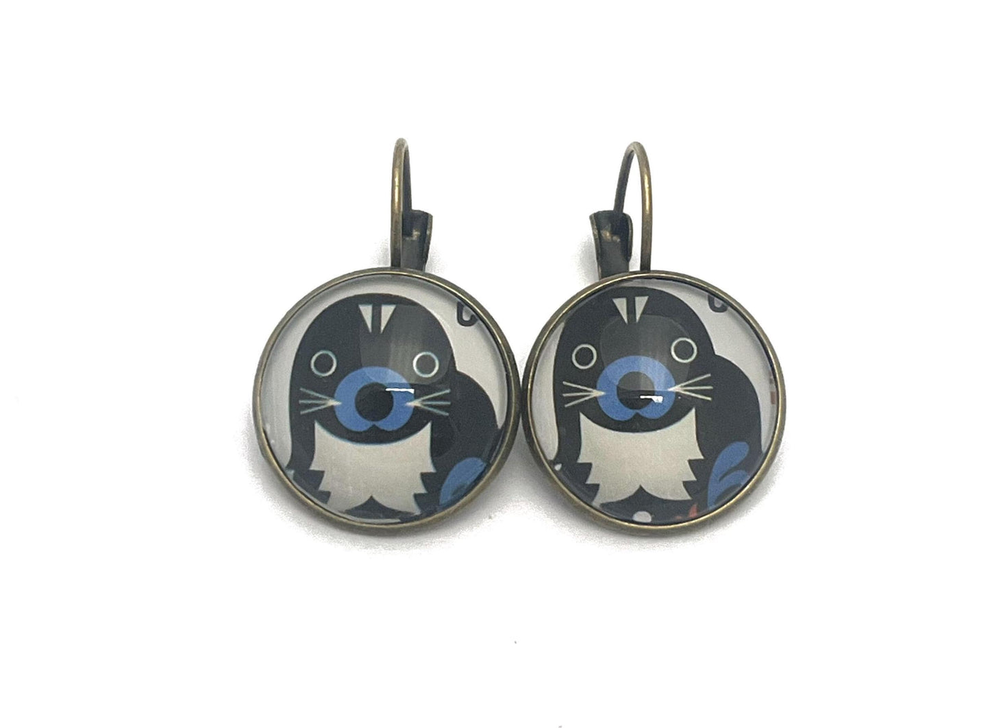 2025 Baby Wild Animals USA Stamp - Postage Stamp Earrings