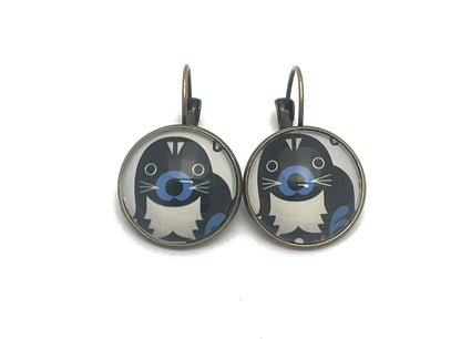 2025 Baby Wild Animals USA Stamp - Postage Stamp Earrings