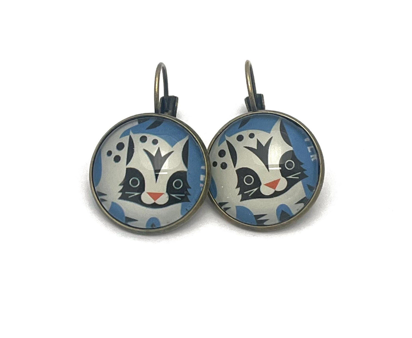 2025 USA Baby Wild Animals Stamp - Postage Stamp Earrings