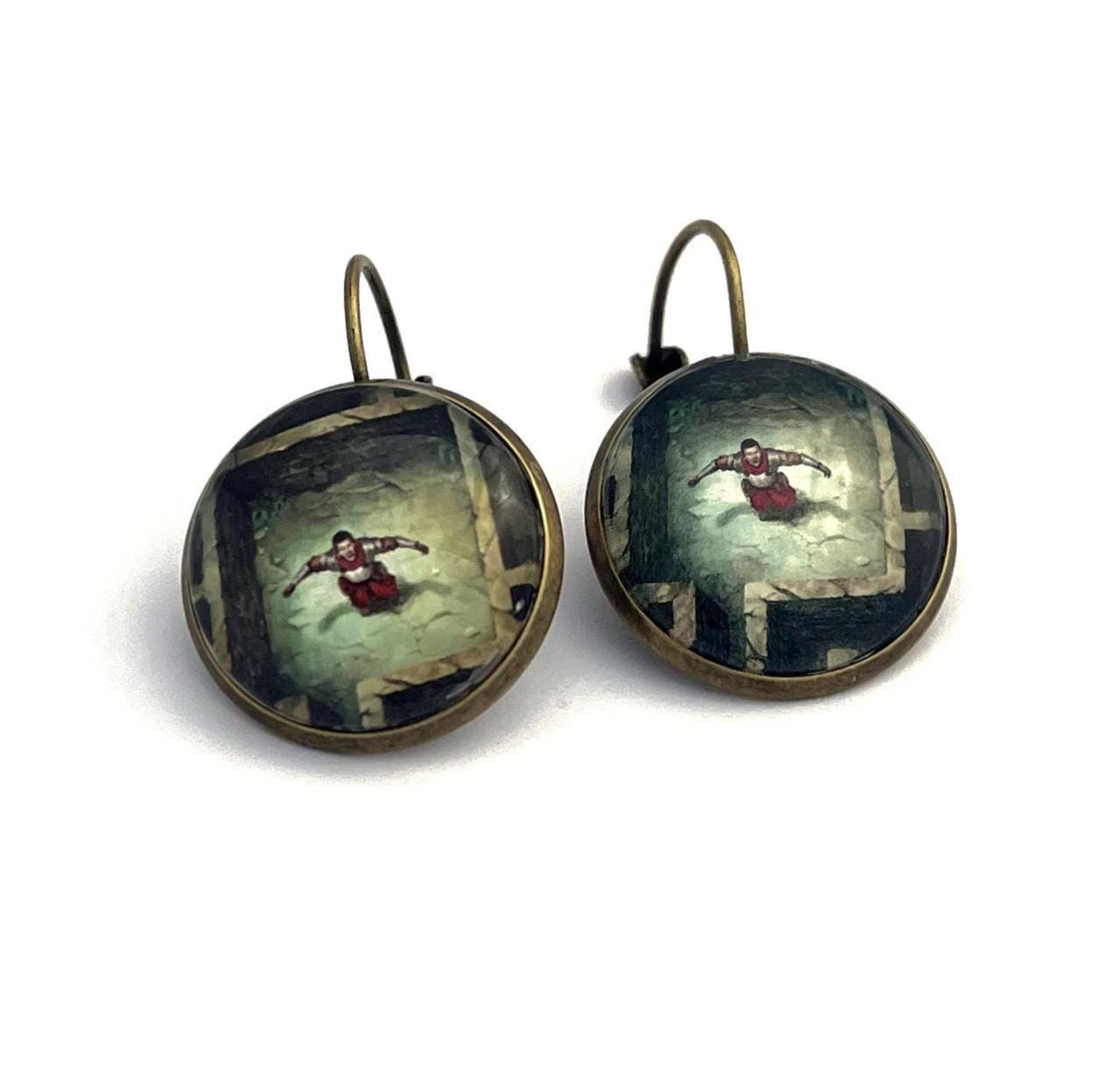 2024 USA D&D Stamp - Postage Stamp Earrings