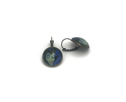 2017 Villains Maleficent USA Stamp - Postage Stamp Earrings
