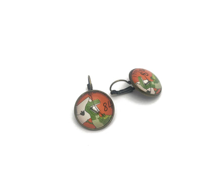2022 Toy Story Japan Stamp - Postage Stamp Earrings