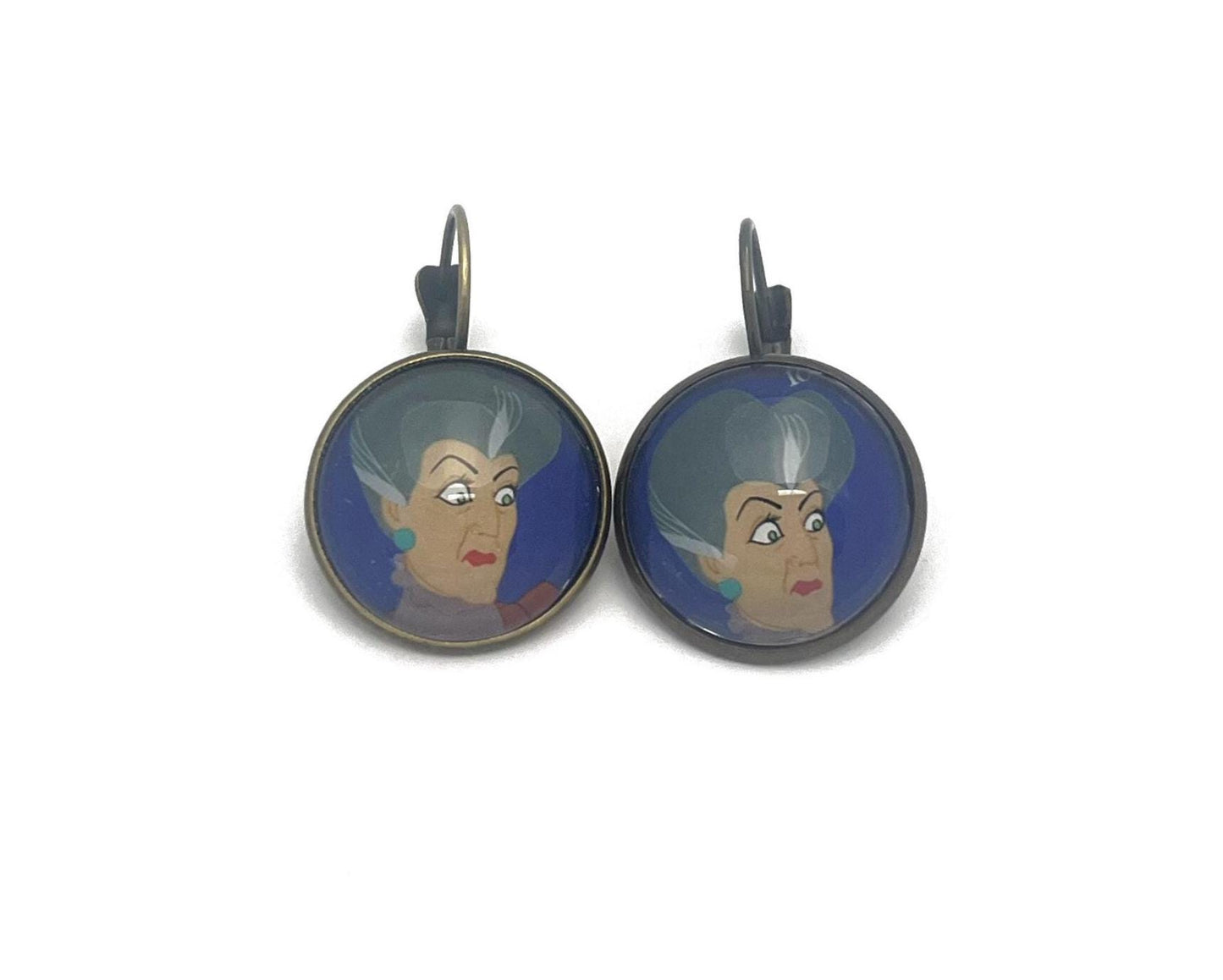 2017 Villains Wicked Step Mother USA Stamp - Postage Stamp Earrings