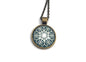 2024 Snowflake Winter Whimsy USA Stamp - Postage Stamp Necklace