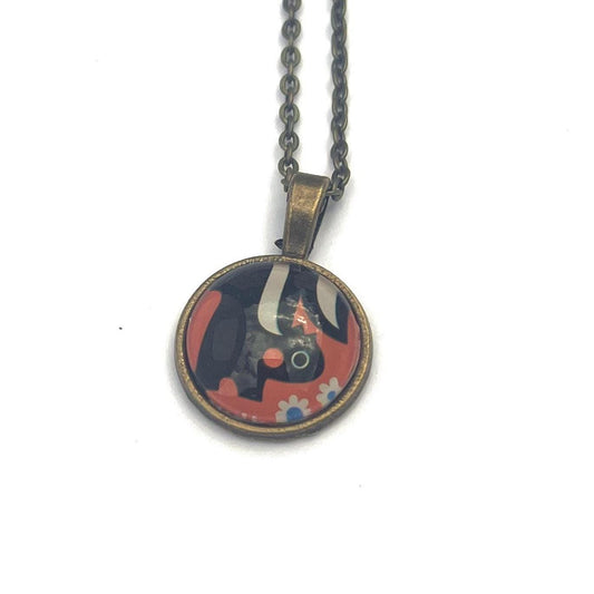 2025 USA Baby Wild Animals Stamp - Postage Stamp Necklace