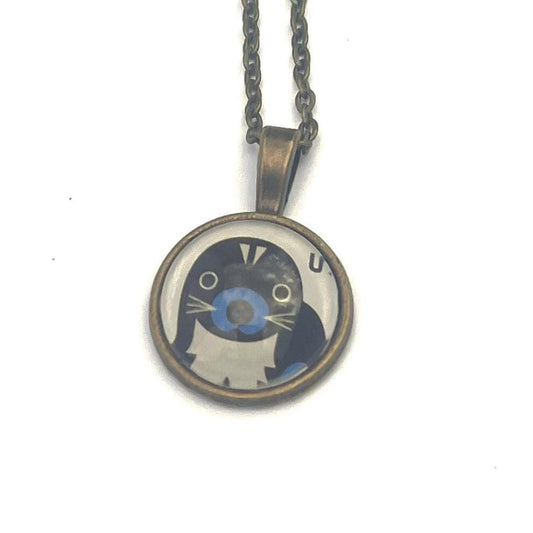 2025 USA Baby Wild Animals Stamp - Postage Stamp Necklace