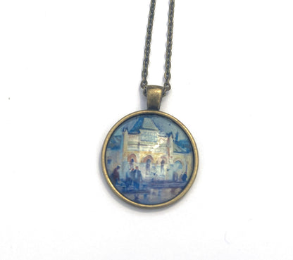 2024 Bucha Ukraine Stamp - Postage Stamp Necklace