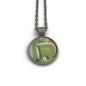 2018 USA Dragon Stamp - Postage Stamp Necklace