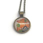 2018 USA Dragon Stamp - Postage Stamp Necklace