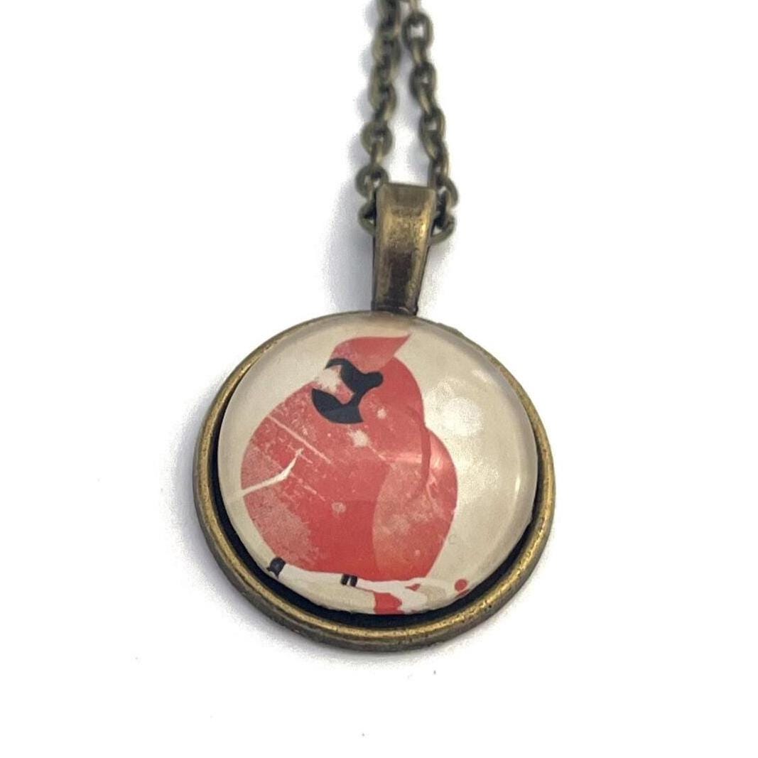 2014 Winter Fun USA Stamp - United States Stamp - Postage Stamp Necklace