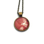 1953 Queen Nefertiti - Egypt Stamp - Postage stamp jewelry - Postage Stamp Necklace