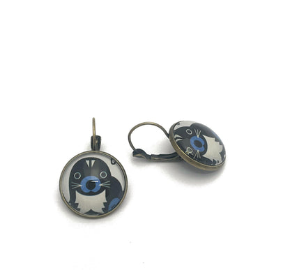 2025 Baby Wild Animals USA Stamp - Postage Stamp Earrings