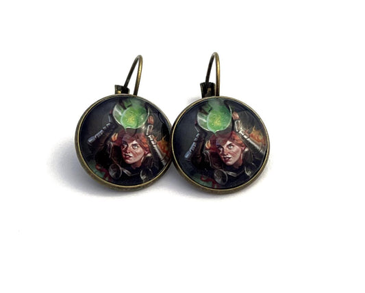 2024 USA D&D Stamp - Postage Stamp Earrings