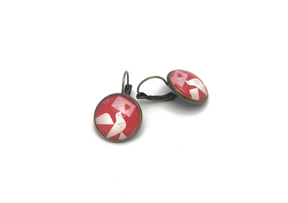 2024 USA Love Bird Stamp - Postage Stamp Earrings