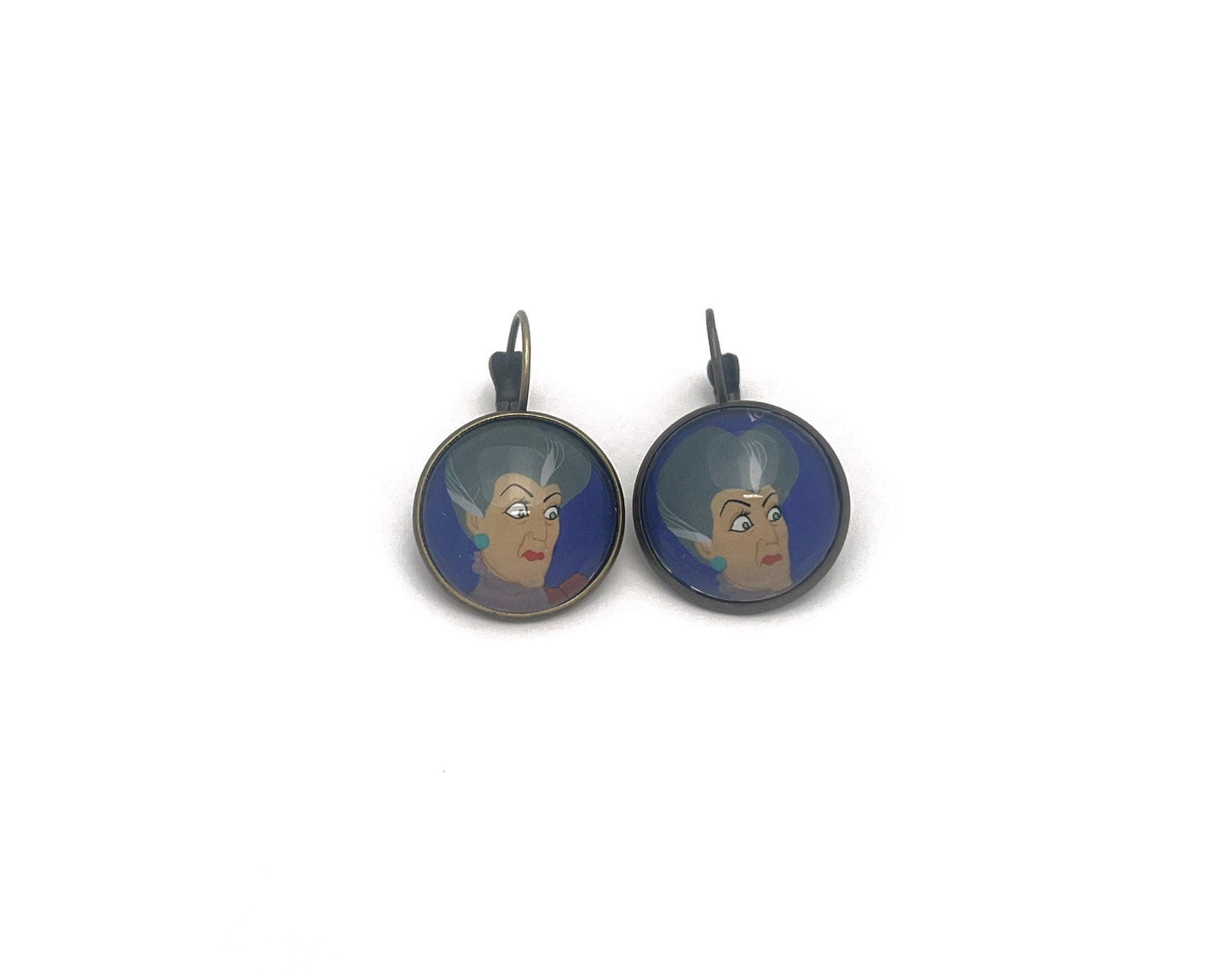 2017 Villains Wicked Step Mother USA Stamp - Postage Stamp Earrings