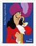 2014 Villains Captain Hook USA Stamp - Postage Stamp Earrings