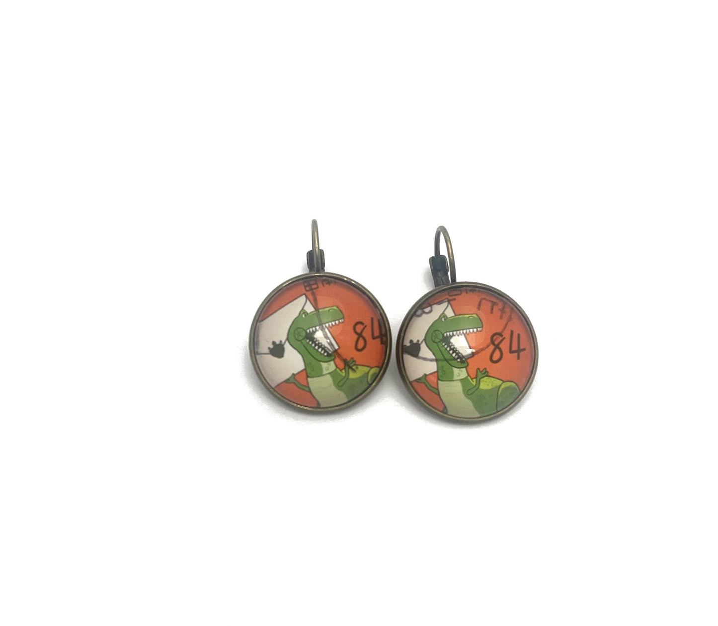 2022 Toy Story Japan Stamp - Postage Stamp Earrings