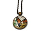 1988 Buttefly - Mexico Postage Stamp - Postage stamp jewelry - Postage Stamp Necklace