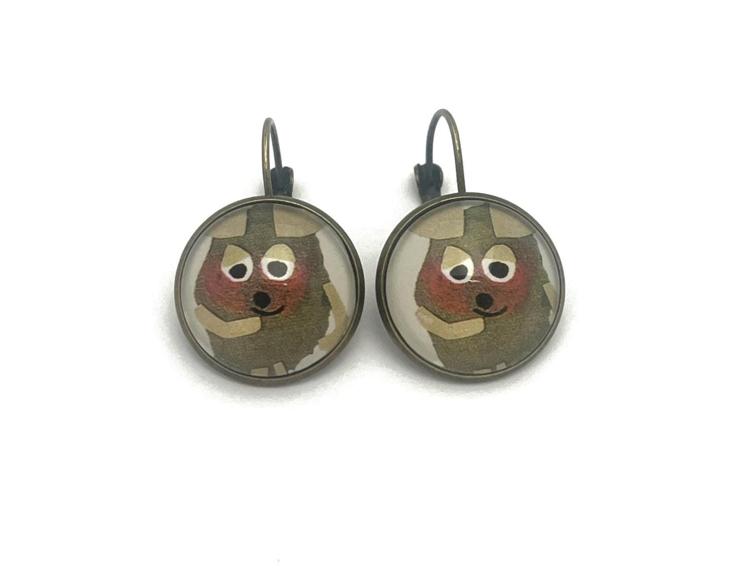 2006 Children's Book Frederick USA Stamp - Postage Stamp Earrings