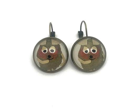2006 Children's Book Frederick USA Stamp - Postage Stamp Earrings