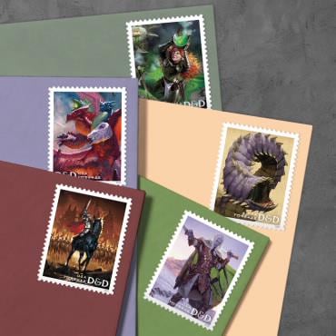 2024 USA D&D Stamp - Postage Stamp Necklace