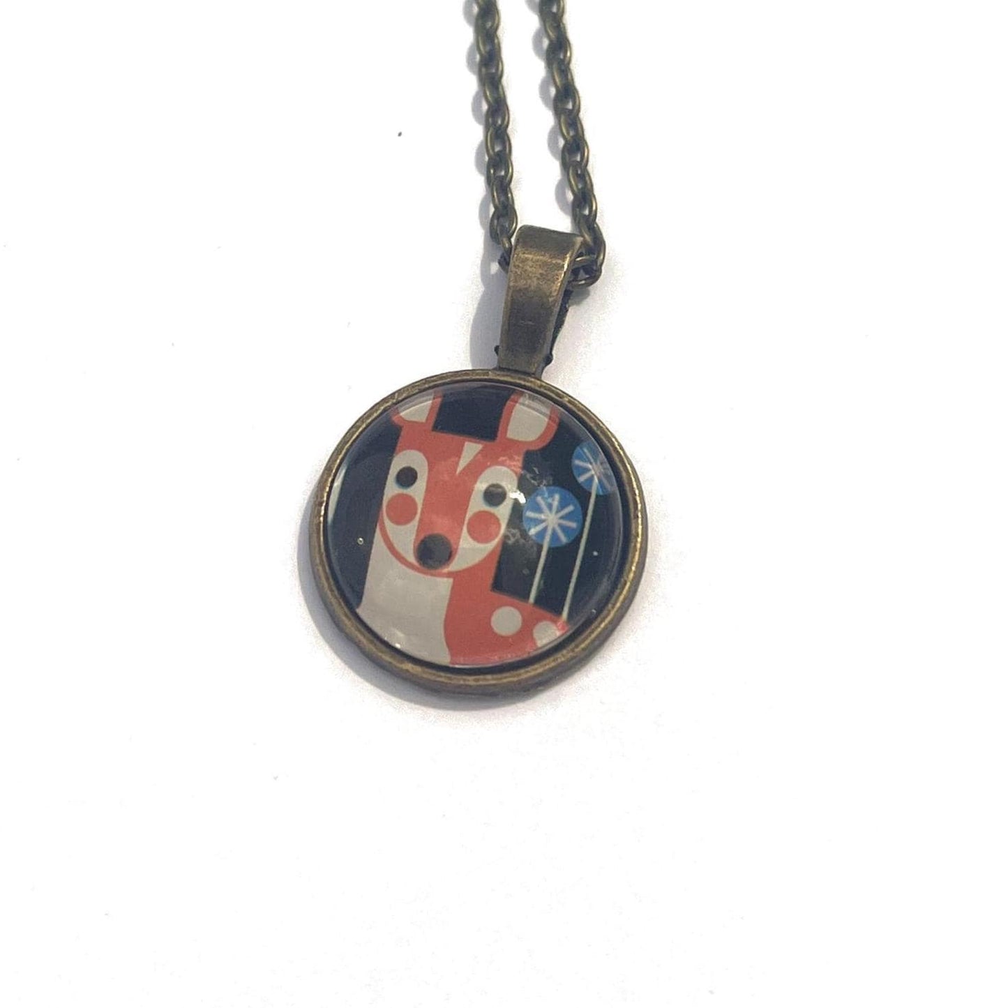 2025 USA Baby Wild Animals Stamp - Postage Stamp Necklace