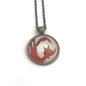 2006 Children's Book - Fox In Socks - USA Stamp - Postage Stamp Necklace