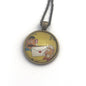 2022 Toy Story - Mr. & Mrs. Potato Head - Japan Stamp - Postage Stamp Necklace